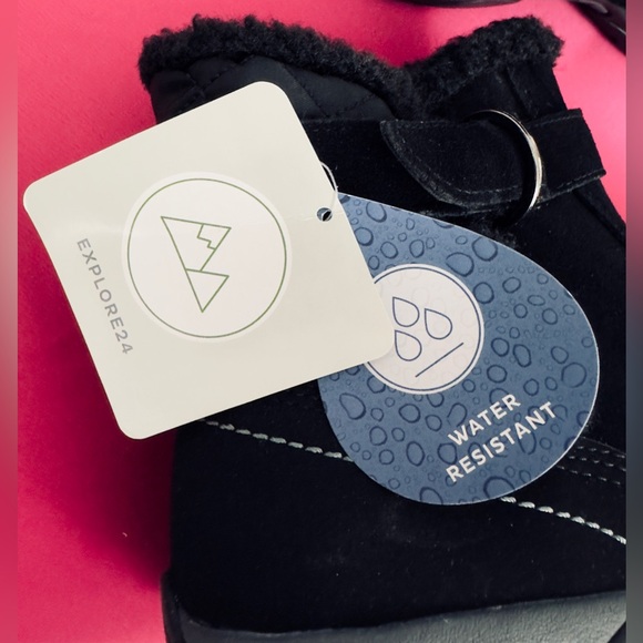 Easy Spirit Womens Elk Suede Cold Weather Shearling Boots Size 9M New wi… - Picture 9 of 13